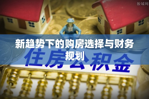 新沂新趋势下的购房选择与财务规划