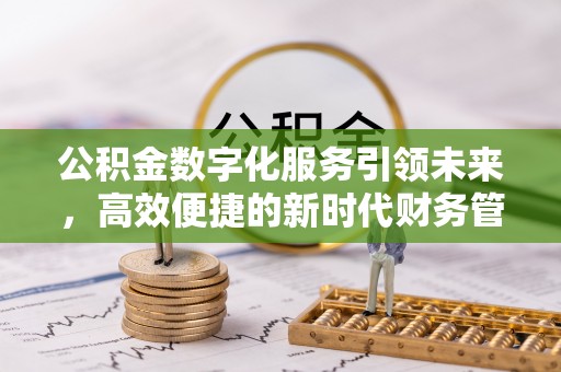 新沂公积金数字化服务引领未来，高效便捷的新时代财务管理