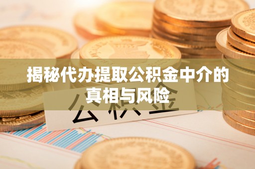 新沂揭秘代办提取公积金中介的真相与风险