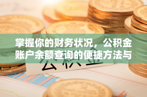 新沂掌握你的财务状况，公积金账户余额查询的便捷方法与重要性