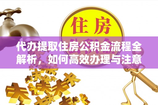 新沂代办提取住房公积金流程全解析，如何高效办理与注意事项