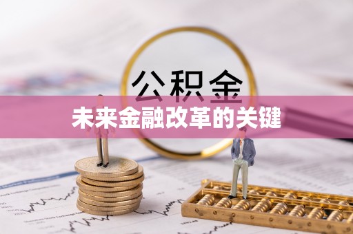 新沂未来金融改革的关键