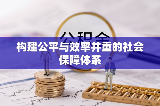 新沂构建公平与效率并重的社会保障体系