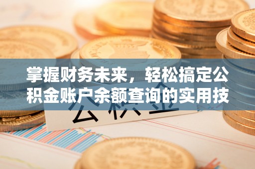 新沂掌握财务未来，轻松搞定公积金账户余额查询的实用技巧