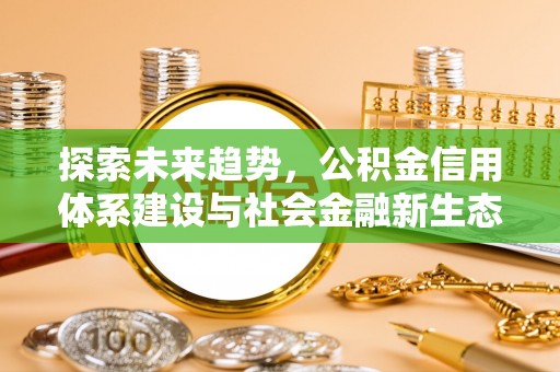 新沂探索未来趋势，公积金信用体系建设与社会金融新生态