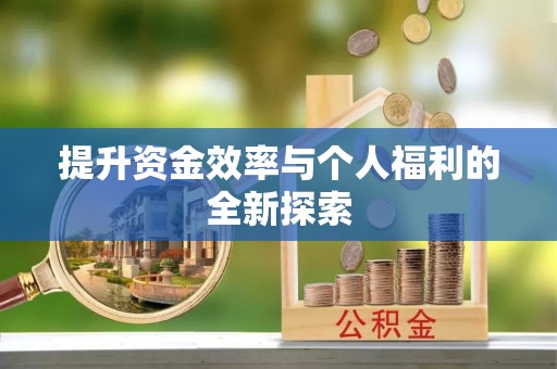 新沂提升资金效率与个人福利的全新探索